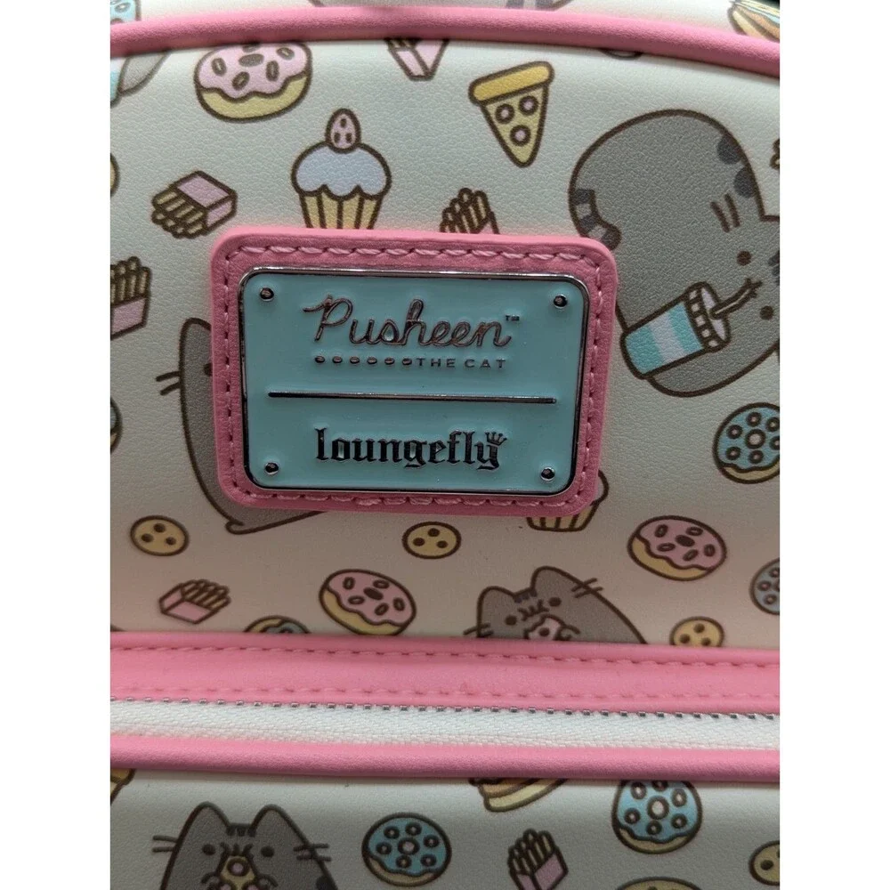 Loungefly Pusheen Snacks Mini BackpackAdjustable Strap Backpack NWT